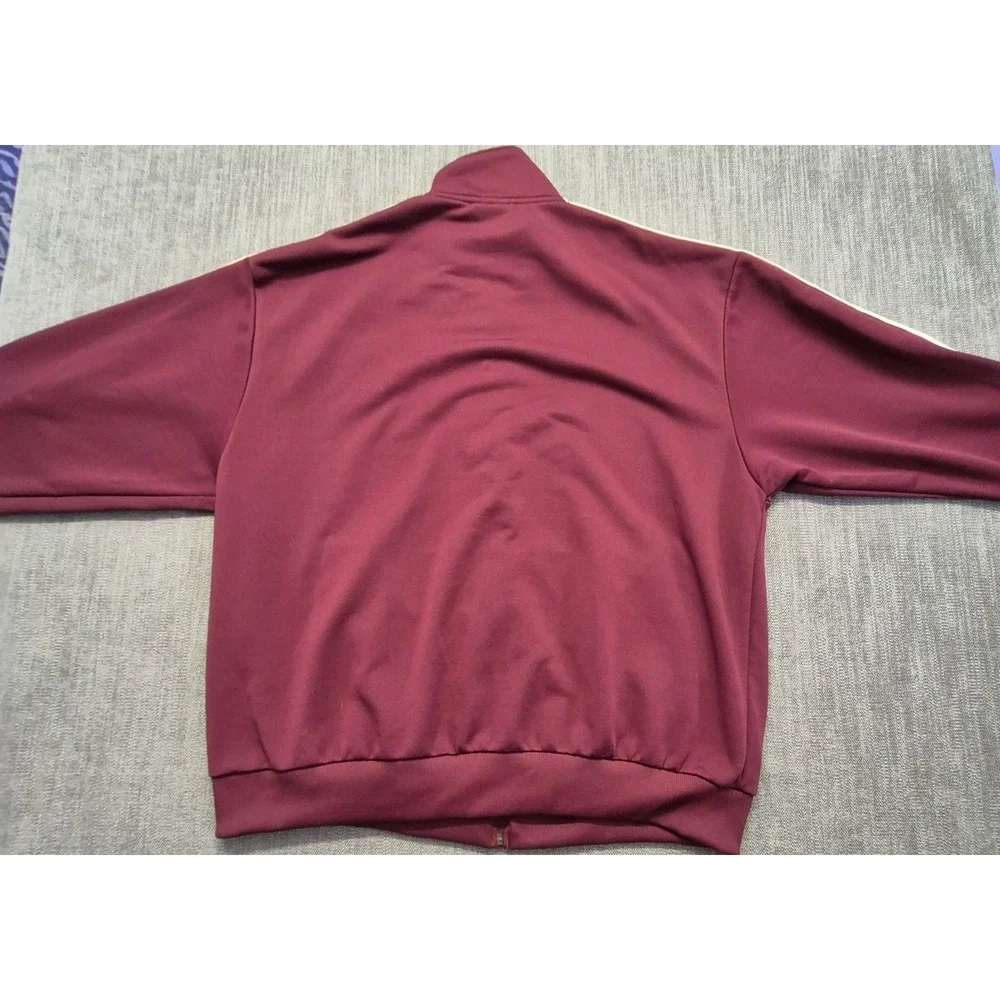 Mississippi State Bulldogs Pro Line Vintage full zip maroon/cream Jacket XL